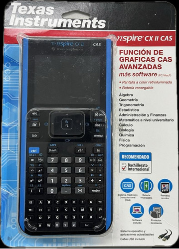 Calculadora Texas Instruments Ti Nspire Cx Ii Cas - Open Box