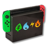 Porta Dock Nintendo Switch Luminoso Personalizado Pokémon 