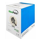 Navepoint Cat6 (cca), 500 Pies, Negro, Cable Ethernet A Gran
