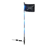 Antena Led Rgb 150 Cm Bandera Can Am Negra Atv Cuatrimotos