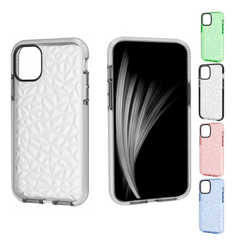 Funda Reforzada Diamantes Para iPhone 12 12 Mini 12 Pro Max