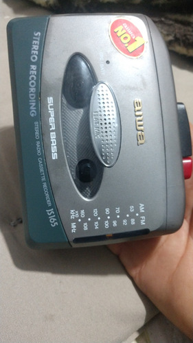Walkman Aiwa Js165 Funcionando Somente O Rádio Am/fm
