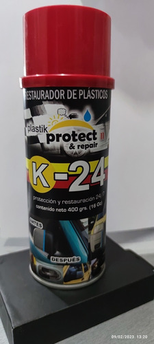 Restaurador De Plásticos K24 Envío Gratis