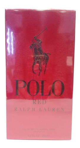 Perfume Polo Red Men Edt X 200ml De Ralph Lauren Masaromas