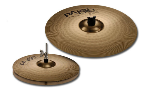 Platillo Hi-hat 14+crash Ride 18 - Marca Paiste