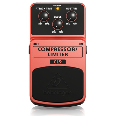 Pedal Compressor/limiter Behringer Cl9 Premium