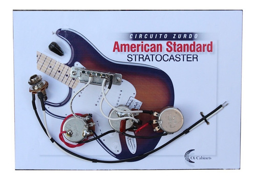 Circuito Stratocaster Zurdo American Standard