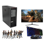 Pc Gamer Xeon Memória 64gb Nvme 512 Nvidia P1000+ Monitor 21