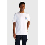 Polera Con Logo De Grafiti Blanco Tommy Jeans