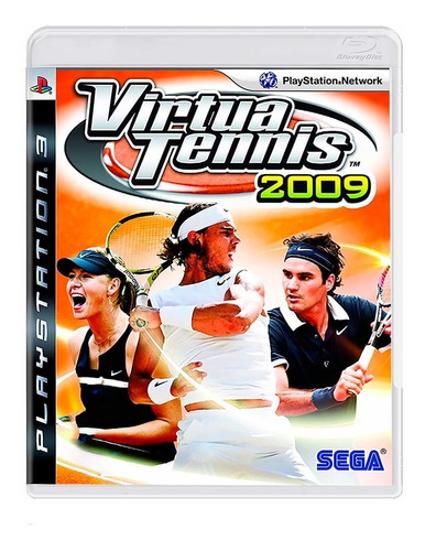 Jogo Virtua Tennis 2009 - Ps3 - Mídia Física Original