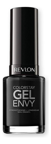 Esmalte Revlon En Gel Colorstay Envy Longwear Nail Enamel Color Black Jack