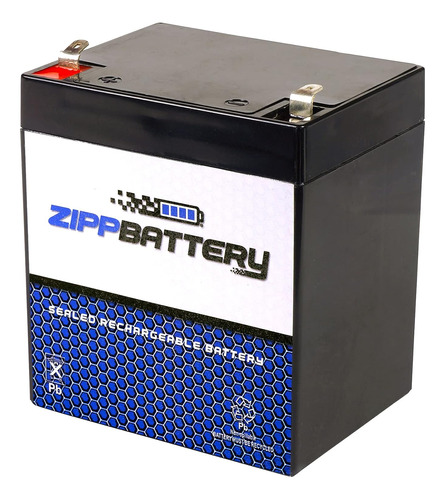 Zipp Battery Batería De Repuesto Recargable Sla De 12 V 4.5 