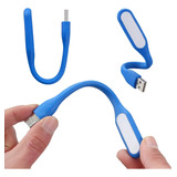 Mini Lampara Azul Led Usb Portatil