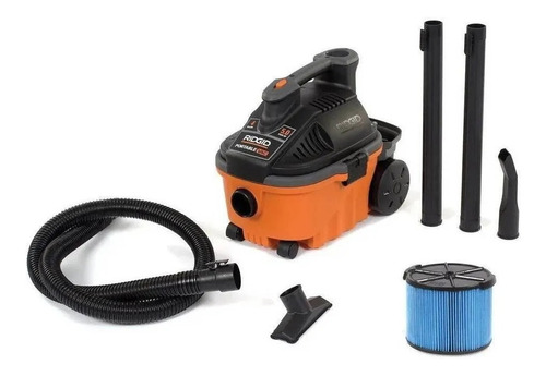 Aspiradora Ridgid De 4 Gal. Con Soplador 5.0 Hp Humedo/seco