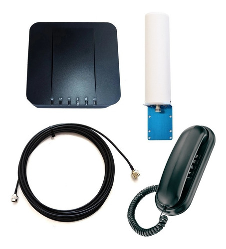 Interface Telular Gsm Fijo 3g + Tel + Antena Dbi + Cable 20m