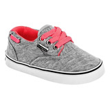 Tenis Urbano Niña Bebe Borreguis 660 Gris 12-14 075-685 T4*