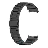 Pulseira Aço Para Samsung Galaxy Watch 4 44mm 40mm 46mm 42mm Cor Preta