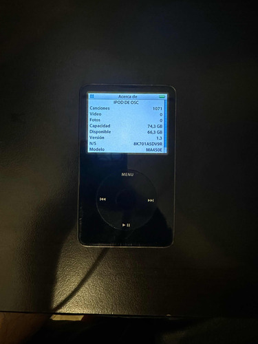 iPod Classic 5gen 80gb Reparar