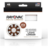 Rayovac Proline Advance - Bateras Para Audfonos (48 Unidades