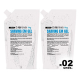 Refil Shaving Gel De Barbear 1kg Fox For Men Ação Precisa