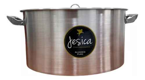 Cacerola Gastronómica Jesica N°32 13lt Aluminio El Siglo