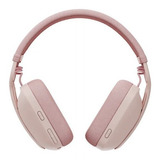 Audífonos Logitech Zone Vibe 100 Inalámbrico Over Ear Rose Na