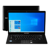 Notebook Multilaser Legacy Book Celeron 64gb 4gb Ram Win10 Cor Preto