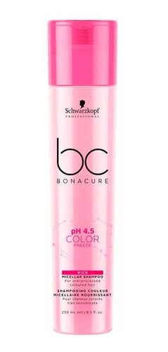 Shampoo Bc Color Freeze Enriquecido - Schwarzkopf 250ml