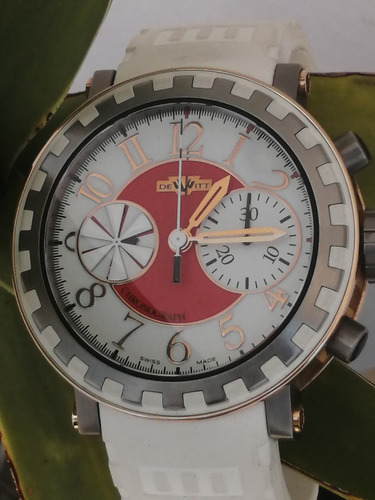 Reloj Dewitt Oro Rosa Y Titanio, No Rolex Cartier Panerai Ap