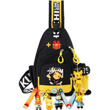 Mochila De Hombro Cruzada Pikachu Pokemon Bolso Crossbody Pk