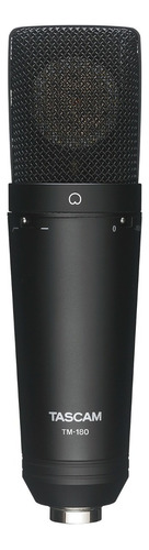 Micrófono Condensador Tascam Tm-180 Con Estuche Y Araña Estudio