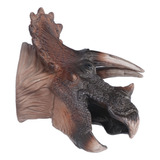 Bonecos De Mão Com Cabeça De Dinossauro Triceratops Puppet R