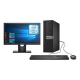 Desktop + Monitor Dell Core I5 8gb Ssd 240gb Novo Win10