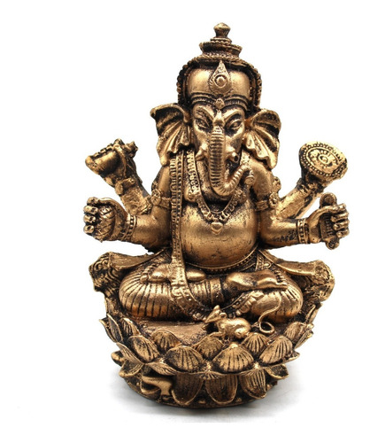 Ganesh M Na Flor De Lotus - Deus Hindu - Shiva - Buda