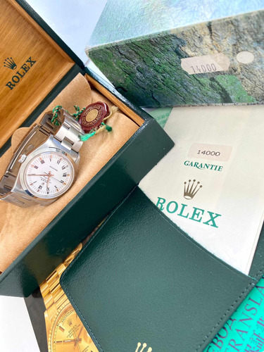 Reloj Rolex Air King Ref 14000 Full Set Papeles Glamdvt 