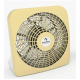 Ventilador De Piso Indelplas Deco Iv D12 Amarillo Con 5 Palas Color  Blanco De  Plástico, 12  De Diámetro 220 v