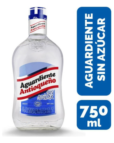 Antioqueño Azul Botella 750 Ml - mL a $63