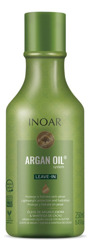 Leave-in Hidratante Inoar Argan Oil System - 250ml