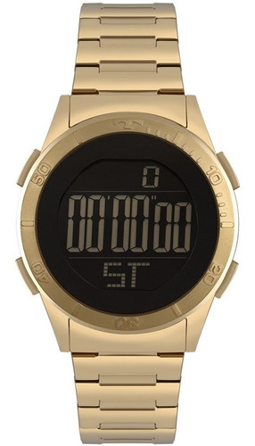 Relógio Technos Feminino Skydiver Bj3361ab/4p Dourado Digita