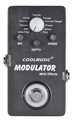 Pedal De Efecto Modulador Digital Para Guitarra Eléctrica Co