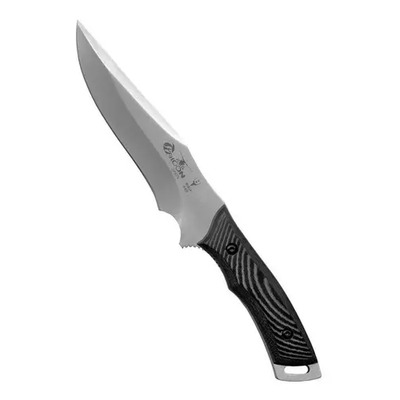 Cuchillo Táctico Muela Typhoon 500655 Negro Hoja 15cm Acero Cromo-Molibdeno | Meses sin interés