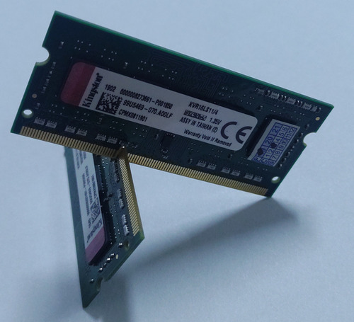 Memoria Ddr3 Kingston 4gb Portatiles