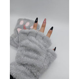 Guantes Neko Huella De Gato De Peluche Otaku Kawaii Cosplay