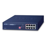 Switch Poe No Administrable, 8 Puertos 10/100/1000 Mbps Con