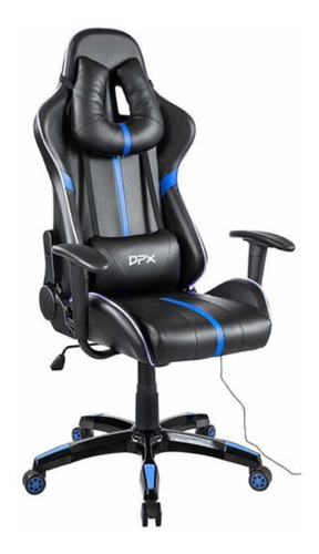 Cadeira Gamer Reclinável Giratória 360° Com Master Led - Dpx