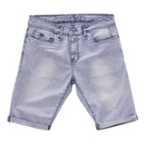 Short Jeans Bermudas Para Hombre Pols Originales Polc-db501b