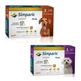 1 Simparic 10mg Cx 3 Compr + 1 Simparic 20mg Cx 3 Compr