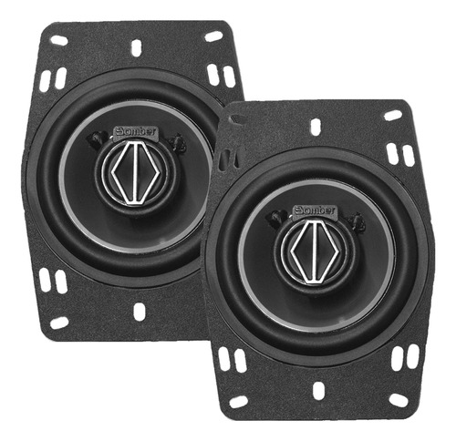 Parlantes Bomber Bbr Top 4 Pulgadas 60 W Rms 2 Vias Coaxial