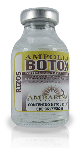 Ampolla Capilar Botox Rizos 25ml Ambari - mL a $288