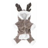 Ropa Gato - Iefiel Christmas Elk Costume Fleece Hoodies Coat